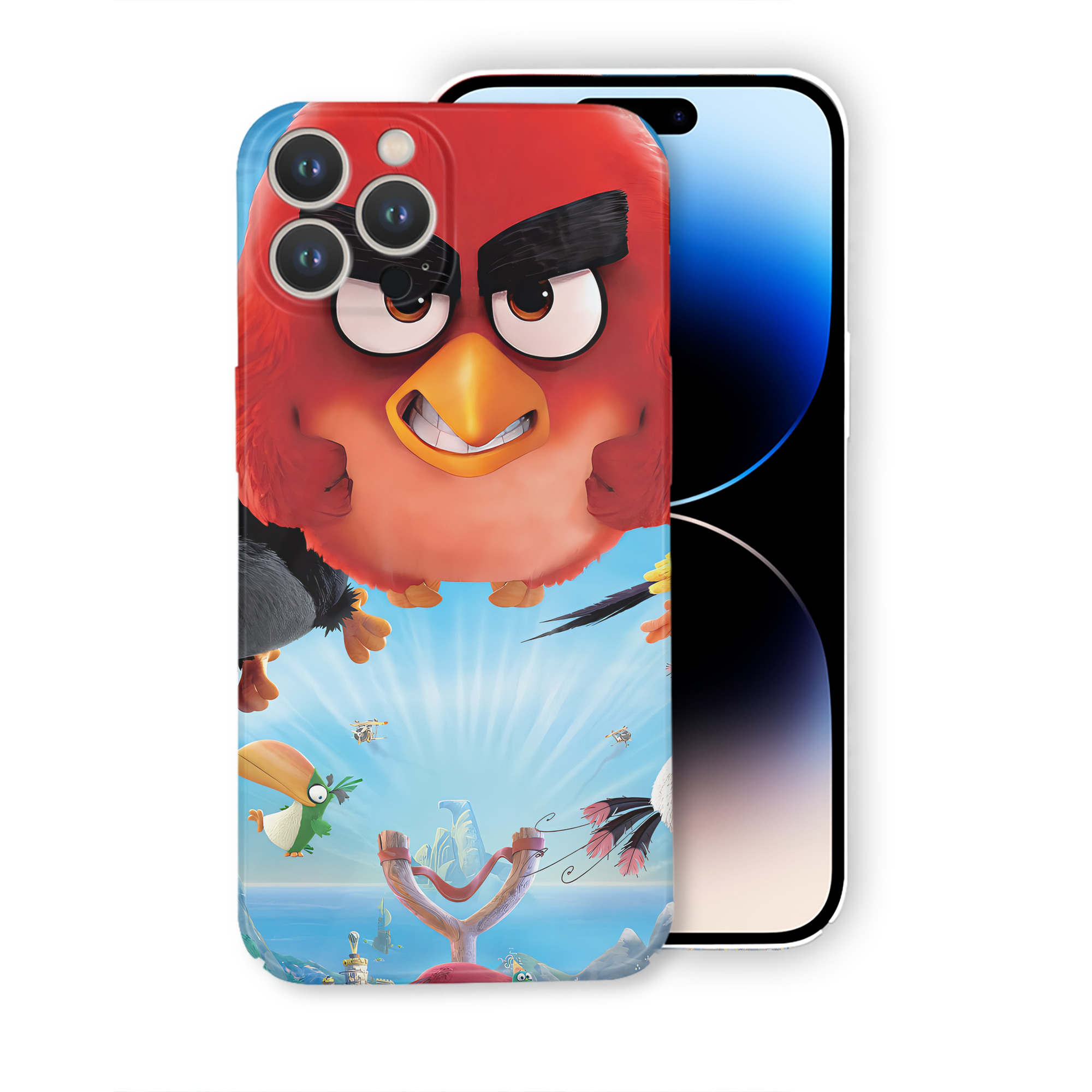 （画像用） Angry Birds アングリーバード 【iPhone 14シリーズ対応】ハードケース